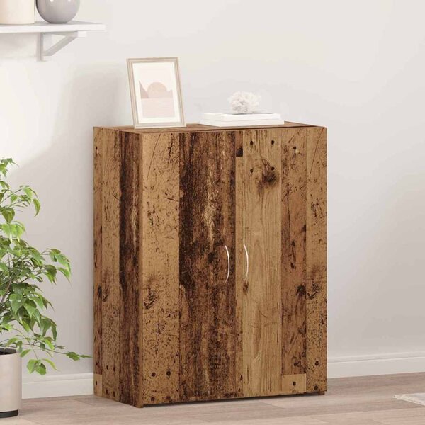 VidaXL Kartotéka 60 x 32 x 77,5 cm kompozitní dřevo [869122] Barva: Betonová šedá