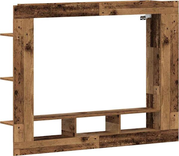 VidaXL TV skříňka 152 x 22 x 113 cm kompozitní dřevo [861997] Barva: kouřový dub