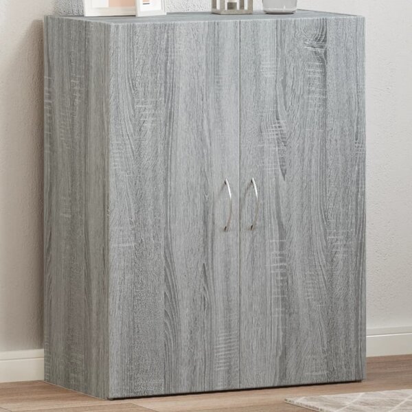 VidaXL Kartotéka 60 x 32 x 77,5 cm kompozitní dřevo [869122] Barva: Betonová šedá