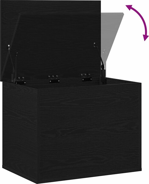 VidaXL Úložný box 60 x 42 x 46 cm kompozitní dřevo [862290] Barva: Betonová šedá