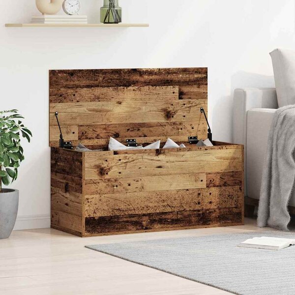 VidaXL Úložný box 100 x 42 x 46 cm kompozitní dřevo [862293] Barva: dub sonoma