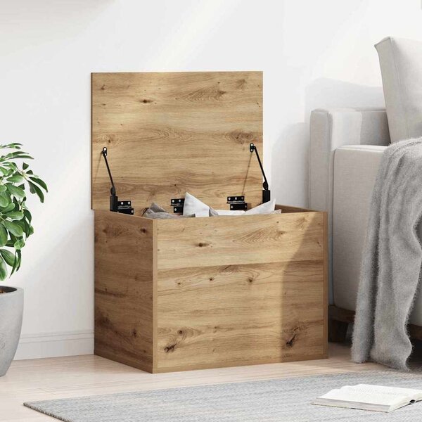 VidaXL Úložný box 60 x 42 x 46 cm kompozitní dřevo [862290] Barva: Betonová šedá