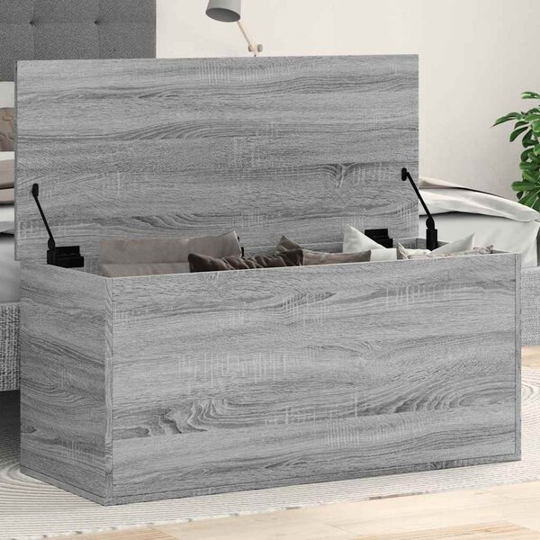 VidaXL Úložný box 100 x 42 x 46 cm kompozitní dřevo [862293] Barva: dub sonoma