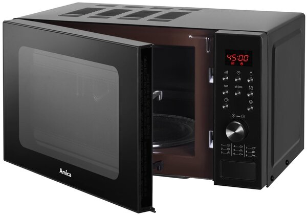 Amica AMGF20E1GB mikrovlnná trouba Pracovní deska Mikrovlnná trouba s grilem 20 l 700 W Černá