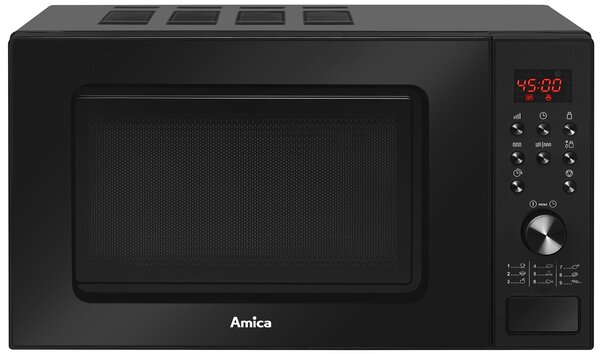 Amica AMGF20E1GB mikrovlnná trouba Pracovní deska Mikrovlnná trouba s grilem 20 l 700 W Černá