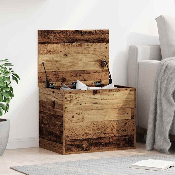 VidaXL Úložný box 60 x 42 x 46 cm kompozitní dřevo [862290] Barva: Betonová šedá