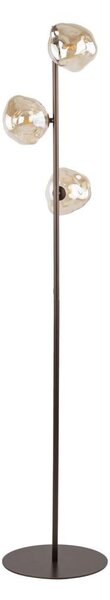 Stojací lampa LAVA 3xG9/8W/230V bronzová/kouřová béžová