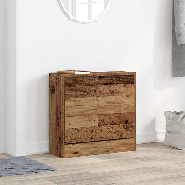 VidaXL Botník 60 x 21 x 57 cm kompozitní dřevo [869101] Barva: dub sonoma