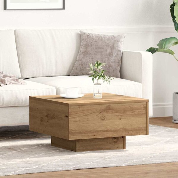 VidaXL Konferenční stolek 55 x 55 x 31 cm kompozitní dřevo [862991] Barva: dub sonoma
