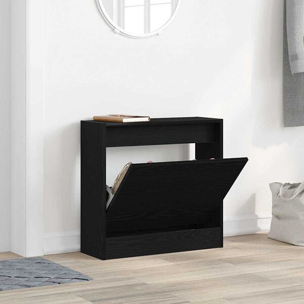 VidaXL Botník 60 x 21 x 57 cm kompozitní dřevo [869101] Barva: dub sonoma