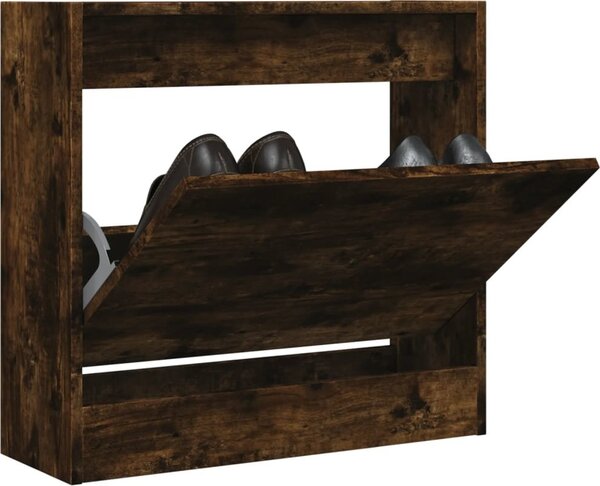 VidaXL Botník 60 x 21 x 57 cm kompozitní dřevo [869101] Barva: dub sonoma