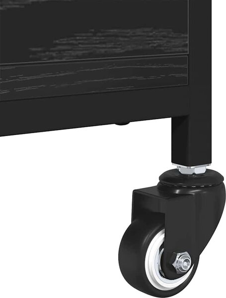 VidaXL Konferenční stolek na kolečkách 91x55x34 cm kompozit [883003] Barva: dub sonoma