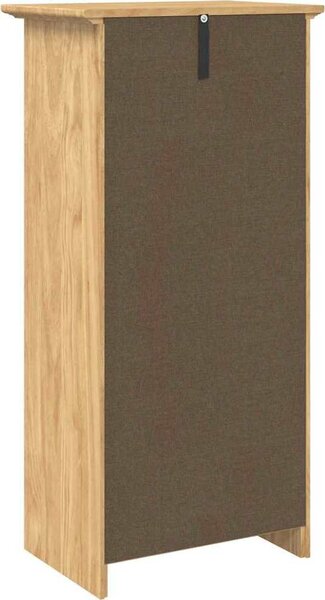 VidaXL Koupelnová skříňka "BODO" 44x30x90 cm [42023473] Barva: Bílo-hnědá