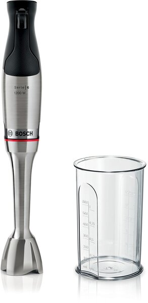 Bosch Serie 6 MSM6M810 mixér 0,6 l Ponorný mixér 1200 W Nerezová ocel