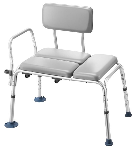 Přenosná lavice do vany, nosnost 227 kg, robustní sprchová židle s područkami a opěradlem, výškově nastavitelná, koupelnová lavice pro dospělé, seniory, osoby se zdravotním postižením