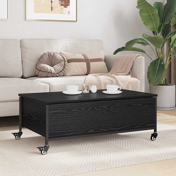 VidaXL Konferenční stolek na kolečkách 91x55x34 cm kompozit [883003] Barva: dub sonoma