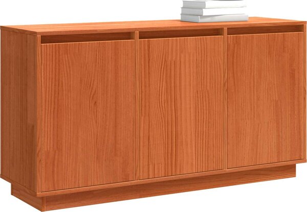 VidaXL Příborník 111 x 34 x 60 cm masivní borové dřevo [869880] Barva: Bílá