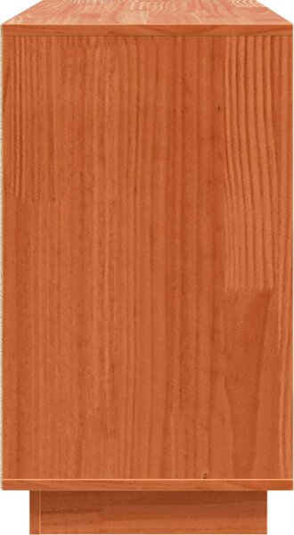 VidaXL Příborník 111 x 34 x 60 cm masivní borové dřevo [869880] Barva: Bílá