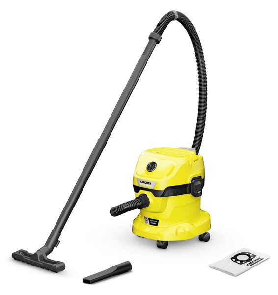 Kärcher WD 2-18 12 l Bubnový vysavač Suché a mokré 225 W Bezsáčkové