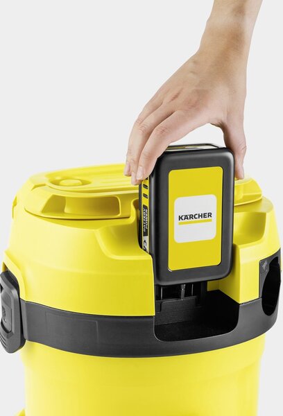 Kärcher WD 2-18 12 l Bubnový vysavač Suché a mokré 225 W Bezsáčkové