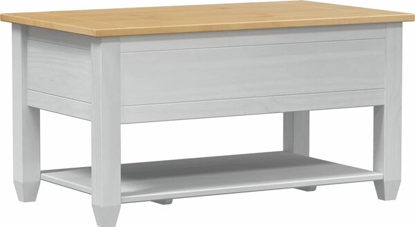 VidaXL Konferenční stolek 85 x 50 x 45 cm Masivní borové dřevo [42024940] Barva: Medový vosk