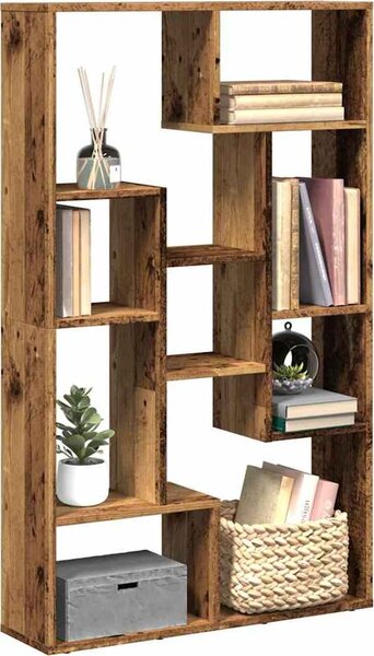 VidaXL Knihovna 72 x 20 x 120,5 cm kompozitní dřevo [869255] Barva: dub sonoma