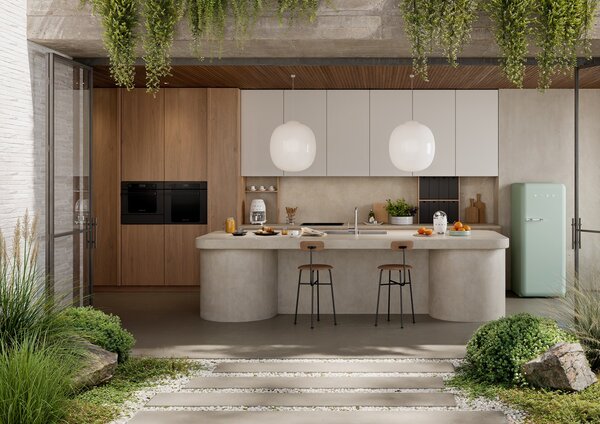 Smeg DCF02WHEU kávovar Plně automatické Kávovar na překapávanou kávu 1,4 l