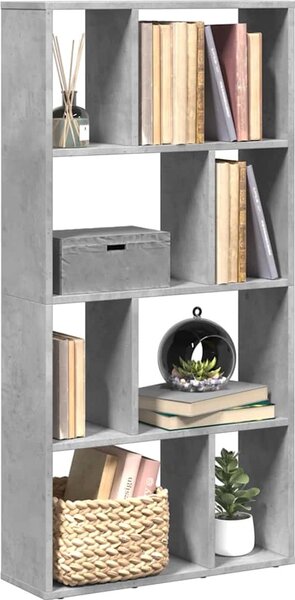 VidaXL Knihovna 60 x 20 x 120,5 cm kompozitní dřevo [869254] Barva: Bílá