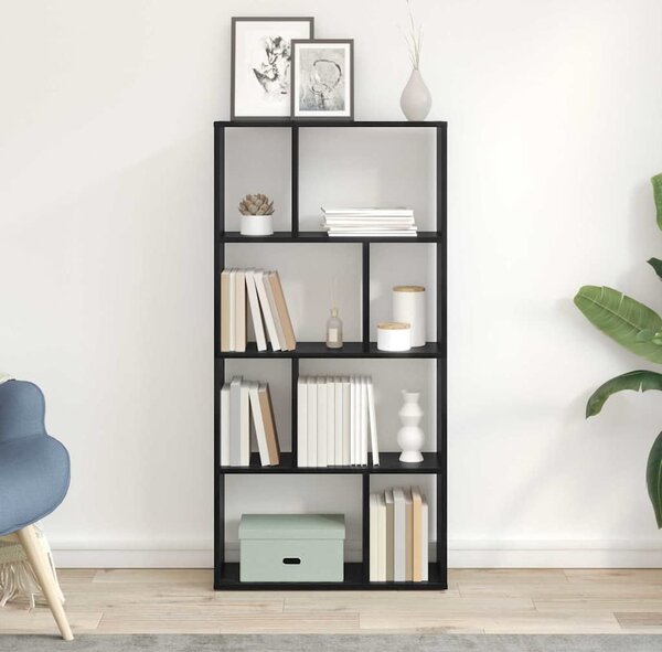 VidaXL Knihovna 60 x 20 x 120,5 cm kompozitní dřevo [869254] Barva: Bílá