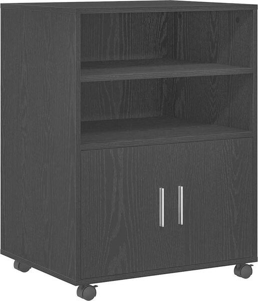 VidaXL Skříňka na kolečkách 60x48x81 cm kompozitní dřevo [869242] Barva: dub sonoma