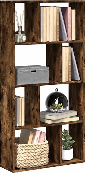 VidaXL Knihovna 60 x 20 x 120,5 cm kompozitní dřevo [869254] Barva: Bílá