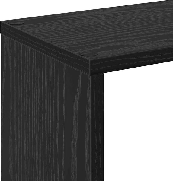 VidaXL Knihovna 72 x 20 x 120,5 cm kompozitní dřevo [869255] Barva: dub sonoma