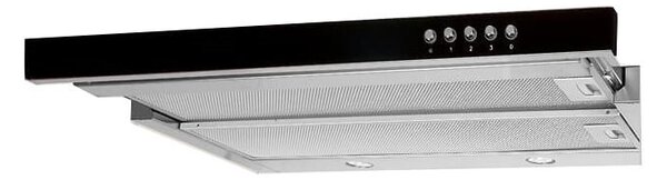 Akpo WK-7 Light Glass 50 Skříňový odsavač par Inox, Černý