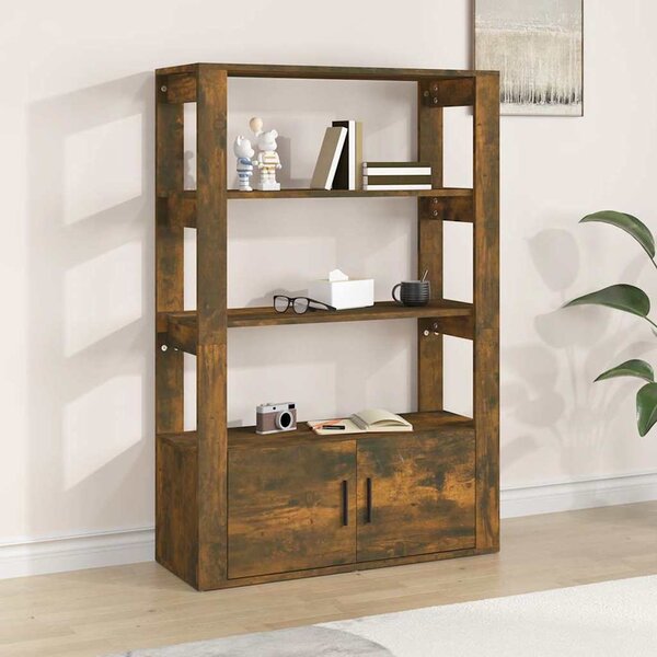 VidaXL Příborník 80x30x119,5 cm kompozitní dřevo [881098] Barva: Betonová šedá