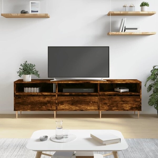 VidaXL TV skříňka 150 x 30 x 44,5 cm kompozitní dřevo [862876] Barva: Betonová šedá