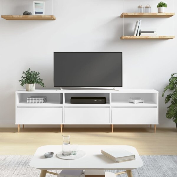 VidaXL TV skříňka 150 x 30 x 44,5 cm kompozitní dřevo [862876] Barva: Betonová šedá