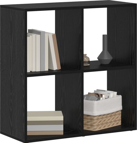VidaXL Knihovna/dělící stěna 69,5x29x69,5 cm kompozit [879664] Barva: Bílá