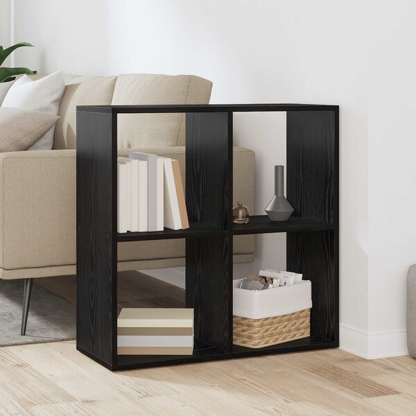 VidaXL Knihovna/dělící stěna 69,5x29x69,5 cm kompozit [879664] Barva: Bílá