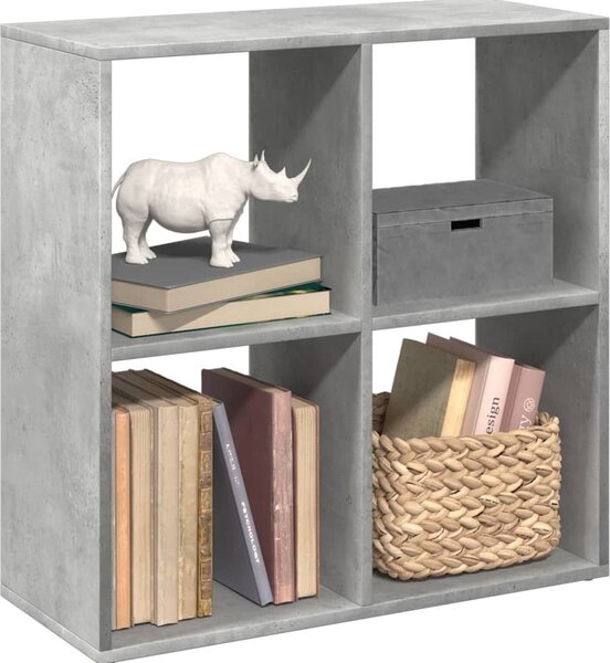 VidaXL Knihovna/dělící stěna 69,5x29x69,5 cm kompozit [879664] Barva: Bílá