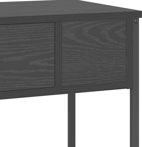 VidaXL Konzolový stolek 100 x 34,5 x 75 cm kompozitní dřevo [883512] Barva: kouřový dub