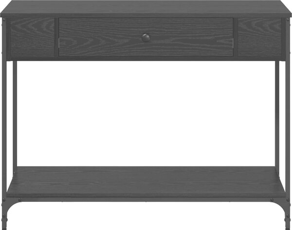VidaXL Konzolový stolek 100 x 34,5 x 75 cm kompozitní dřevo [883512] Barva: kouřový dub