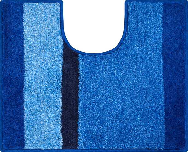 GRUND Koupelnová předložka ROOM modrá Rozměr: 50x60 cm s výřezem pro WC