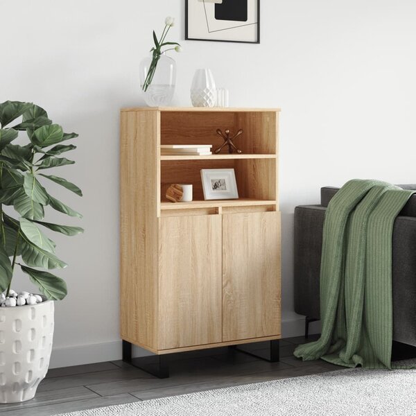 VidaXL Skříň highboard 60 x 36 x 110 cm kompozitní dřevo [879622] Barva: dub artisan