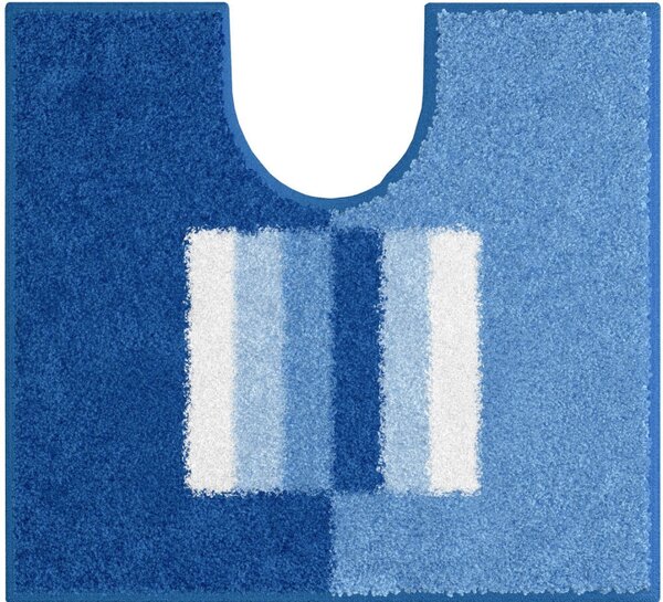 GRUND Koupelnová předložka CAPRICIO modrá Rozměr: 55x60 cm s výřezem pro WC