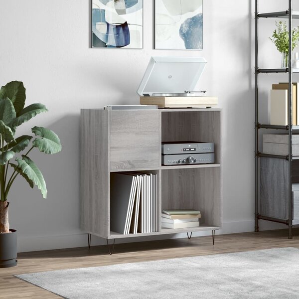 VidaXL Skříňka na LP desky 84,5 x 38 x 89 cm kompozitní dřevo [862911] Barva: dub sonoma