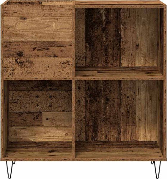 VidaXL Skříňka na LP desky 84,5 x 38 x 89 cm kompozitní dřevo [862911] Barva: dub sonoma