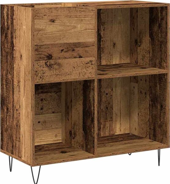 VidaXL Skříňka na LP desky 84,5 x 38 x 89 cm kompozitní dřevo [862911] Barva: dub sonoma