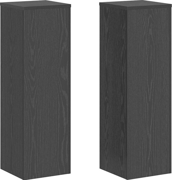 VidaXL Stojan na rostliny 2 ks 25 x 25 x 80 cm Kompozitní dřevo [869234] Barva: dub