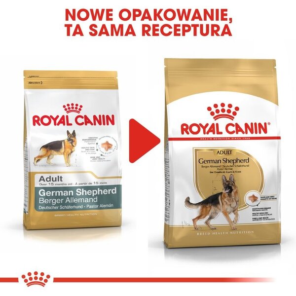 ROYAL CANIN German Shepherd Adult – suché krmivo pro dospělé psy plemene německý ovčák - 11kg