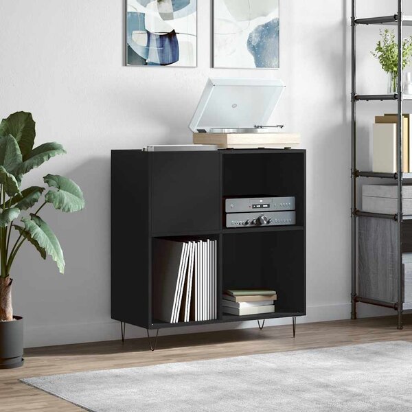 VidaXL Skříňka na LP desky 84,5 x 38 x 89 cm kompozitní dřevo [862911] Barva: dub sonoma